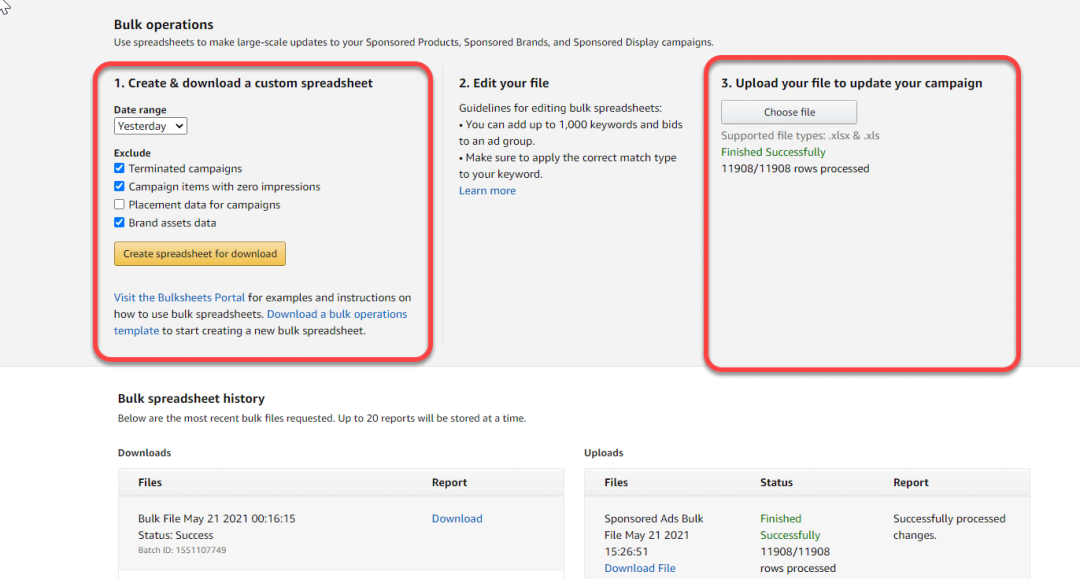 How to Use Amazon Bulk PPC Uploads? SellerMetrics