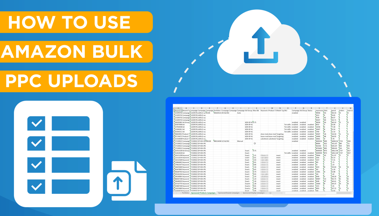 How to Use Amazon Bulk PPC Uploads & Audience Ads - SellerMetrics
