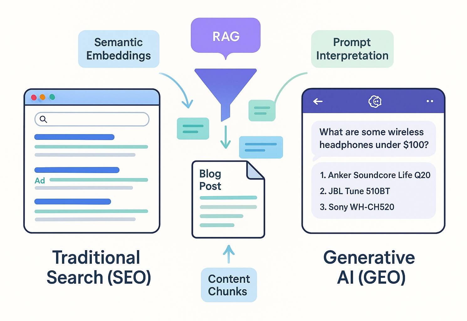 GEO vs SEO: What’s the Difference? How to Optimize for AI?