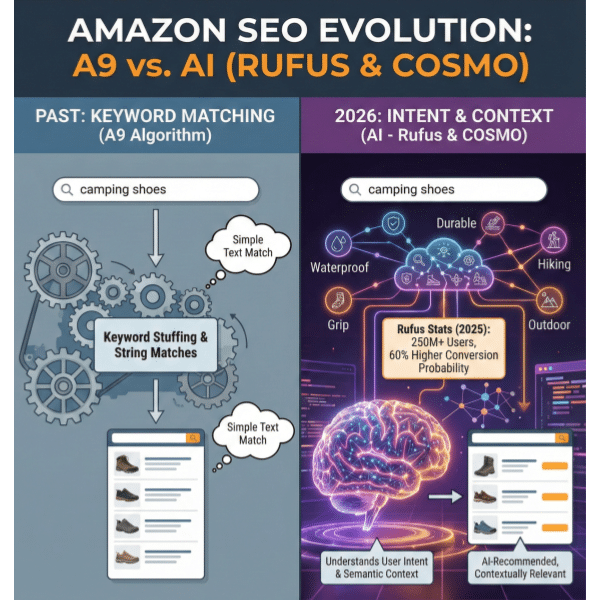 Optimizing Amazon Listing for RUFUS and COSMO